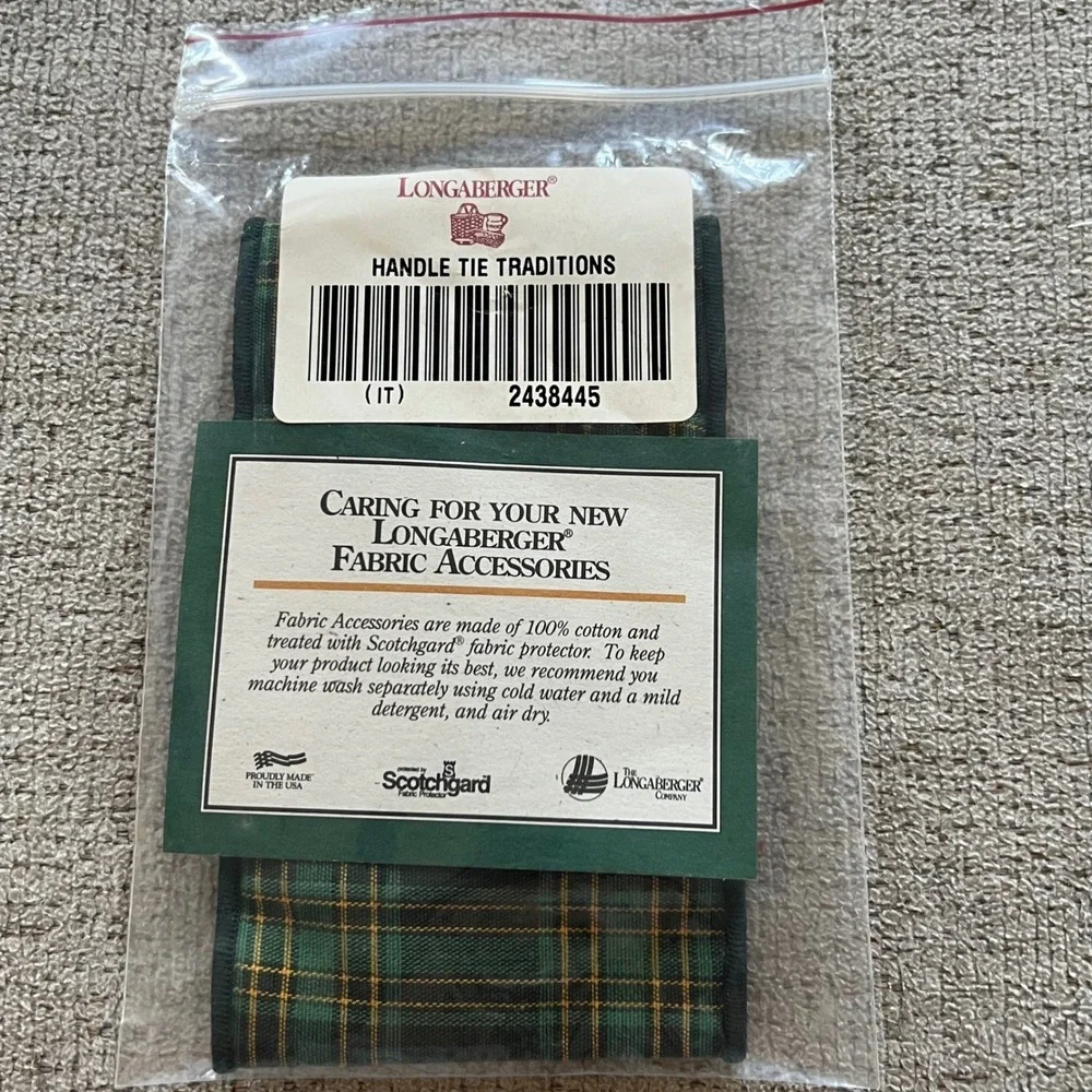 Longaberger handle tie